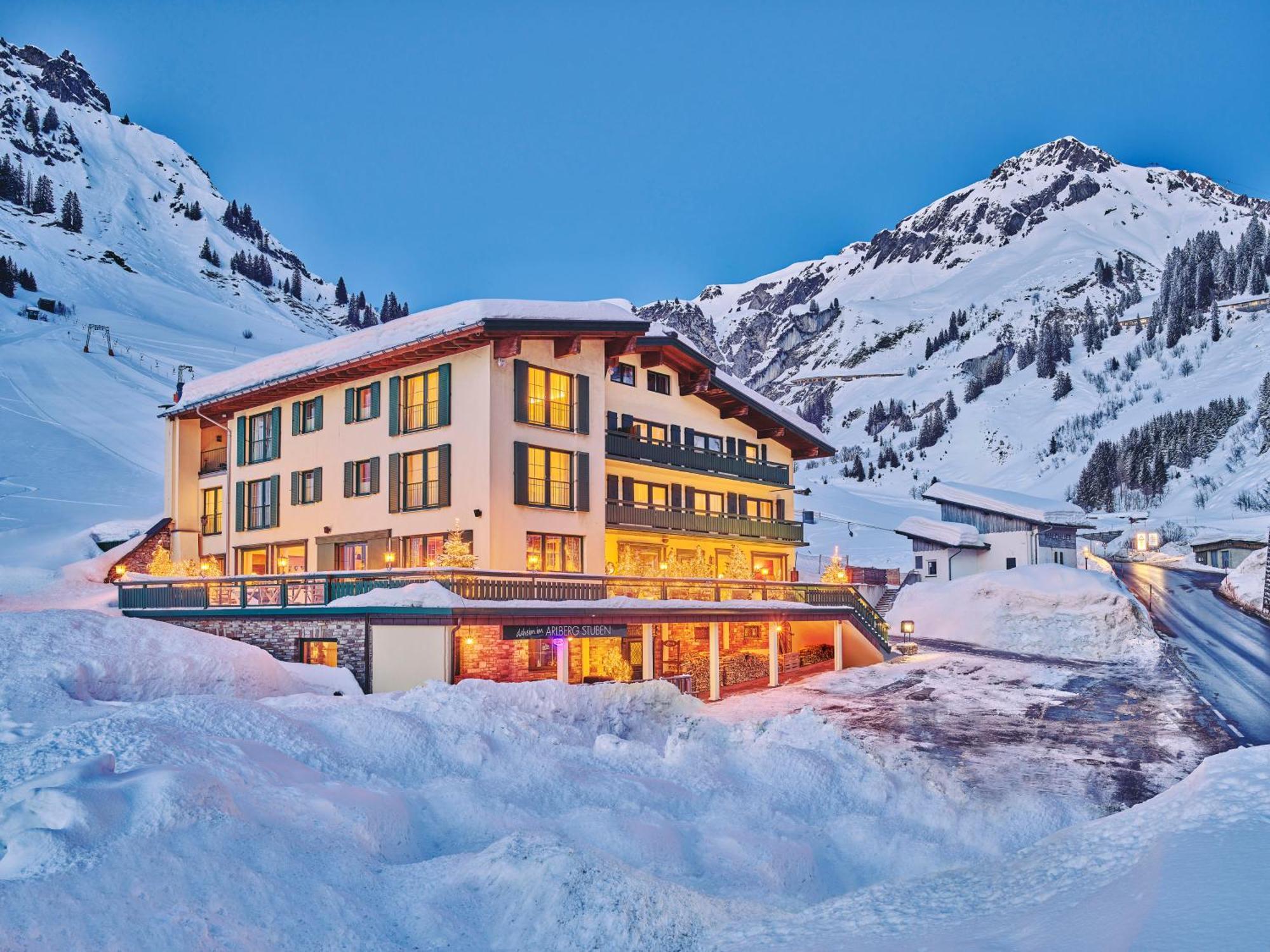 Arlberg Stuben - Das Kleine, Feine Hotel Штубен-ам-Арльберг Экстерьер фото