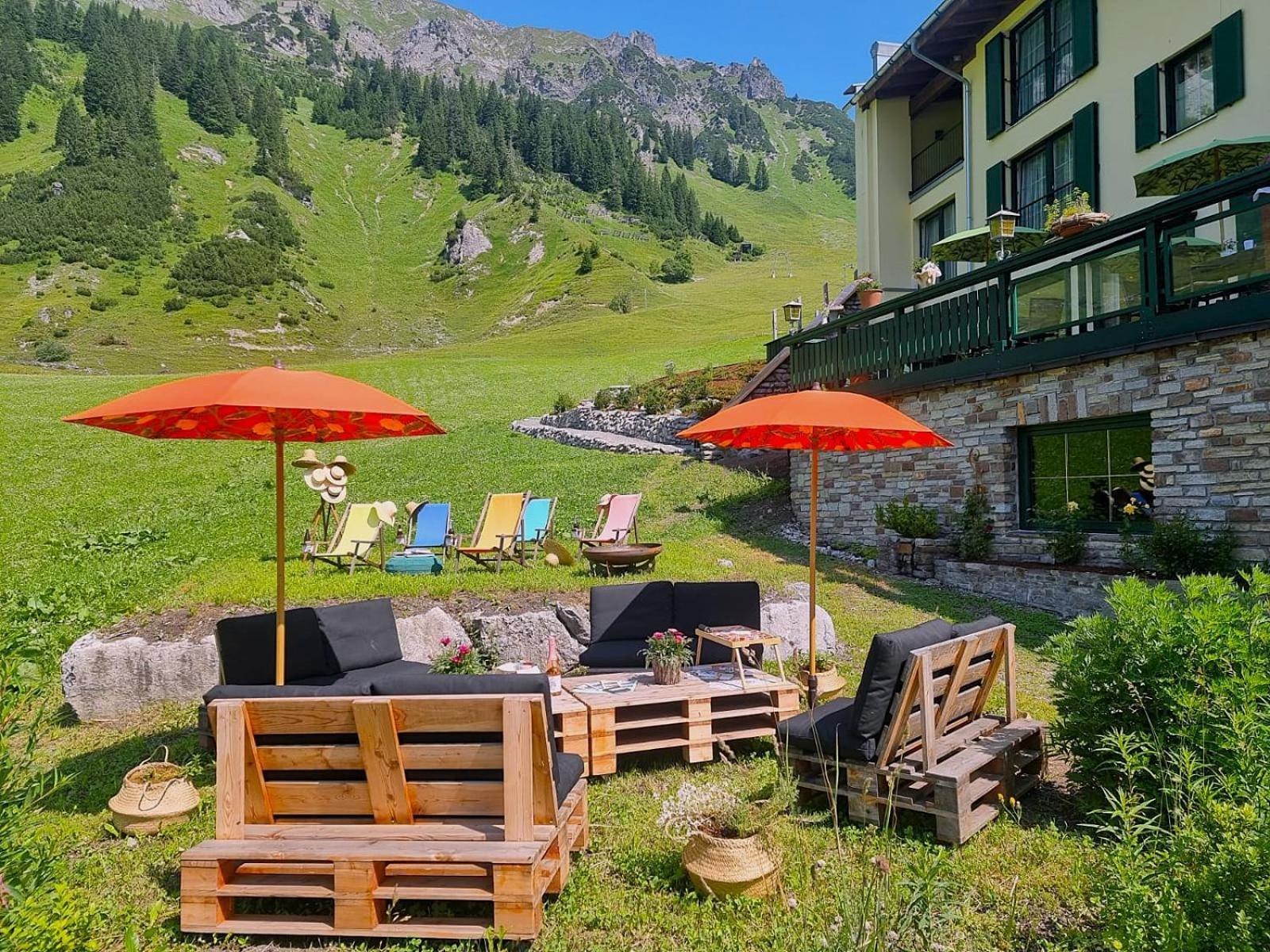 Arlberg Stuben - Das Kleine, Feine Hotel Штубен-ам-Арльберг Экстерьер фото